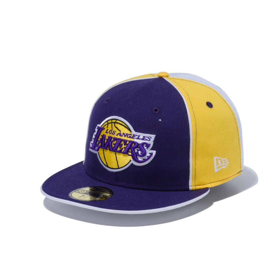 59FIFTY ロサンゼルス・レイカーズ NBAカスタム パープル / キャナリーイエロー / オプティックホワイト - 12540897-700 | NEW ERA ニューエラ公式オンラインストア