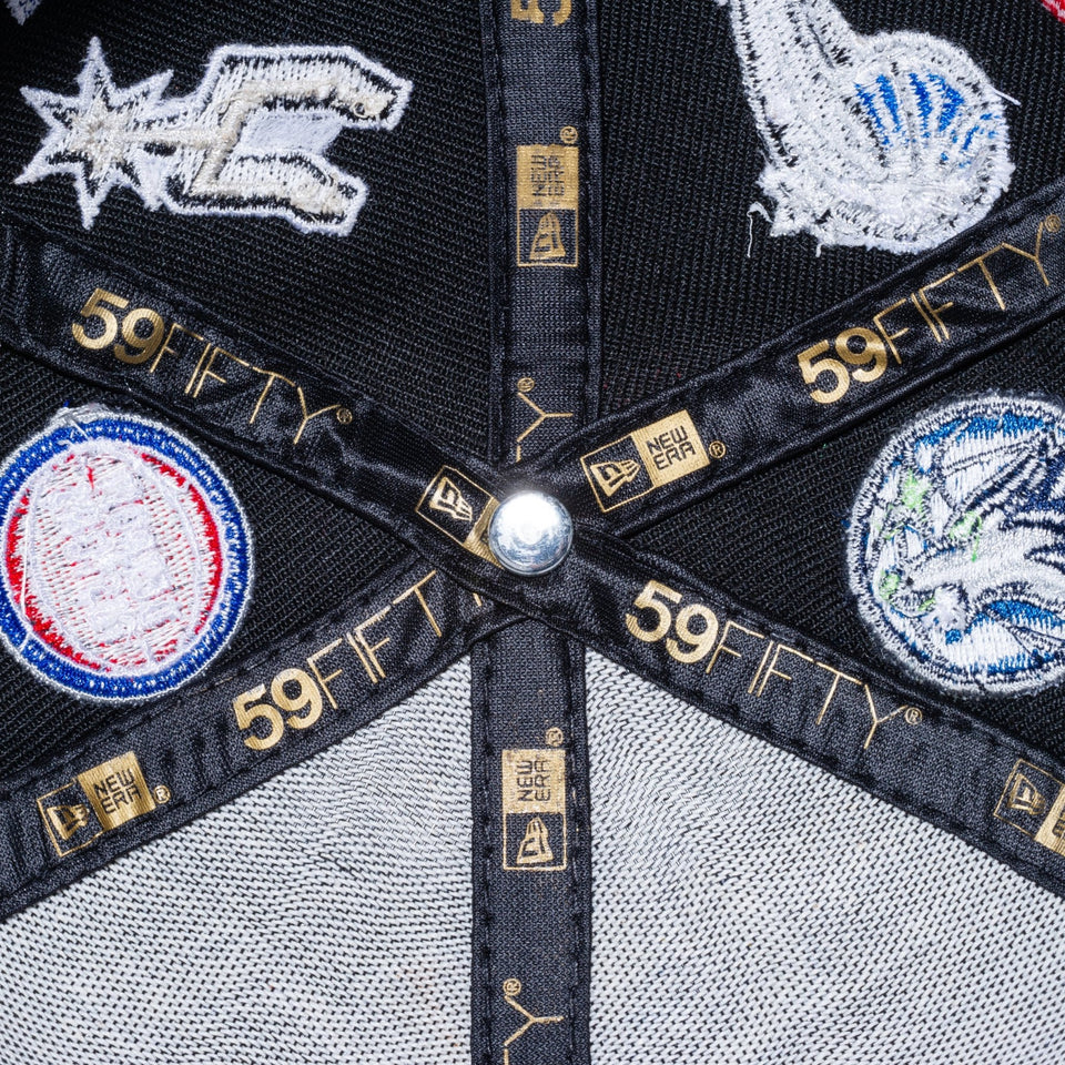 【ストア限定】 59FIFTY NBA ALL LOGOS ブラック【100th Monthly Limited】 - 12590759-700 | NEW ERA ニューエラ公式オンラインストア