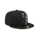 59FIFTY NBA Elements ミルウォーキー・バックス ブラック - 13506399-700 | NEW ERA ニューエラ公式オンラインストア