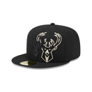 59FIFTY NBA Elements ミルウォーキー・バックス ブラック - 13506399-700 | NEW ERA ニューエラ公式オンラインストア