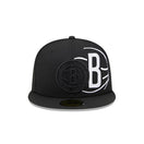 59FIFTY NBA Elements ブルックリン・ネッツ ブラック - 13506404-700 | NEW ERA ニューエラ公式オンラインストア
