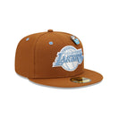 59FIFTY NBA Hot Cocoa ロサンゼルス・レイカーズ ブラウン ブルーアンダーバイザー - 13506416-700 | NEW ERA ニューエラ公式オンラインストア