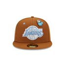 59FIFTY NBA Hot Cocoa ロサンゼルス・レイカーズ ブラウン ブルーアンダーバイザー - 13506416-700 | NEW ERA ニューエラ公式オンラインストア