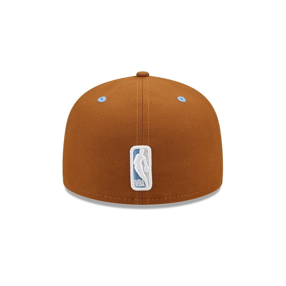 59FIFTY NBA Hot Cocoa ブルックリン・ネッツ ブラウン ブルーアンダーバイザー - 13506419-700 | NEW ERA ニューエラ公式オンラインストア