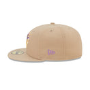 59FIFTY NBA Team Neon フェニックス・サンズ ベージュ パープルアンダーバイザー - 13512107-700 | NEW ERA ニューエラ公式オンラインストア