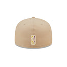 59FIFTY NBA Team Neon ロサンゼルス・レイカーズ ベージュ パープルアンダーバイザー - 13512112-700 | NEW ERA ニューエラ公式オンラインストア