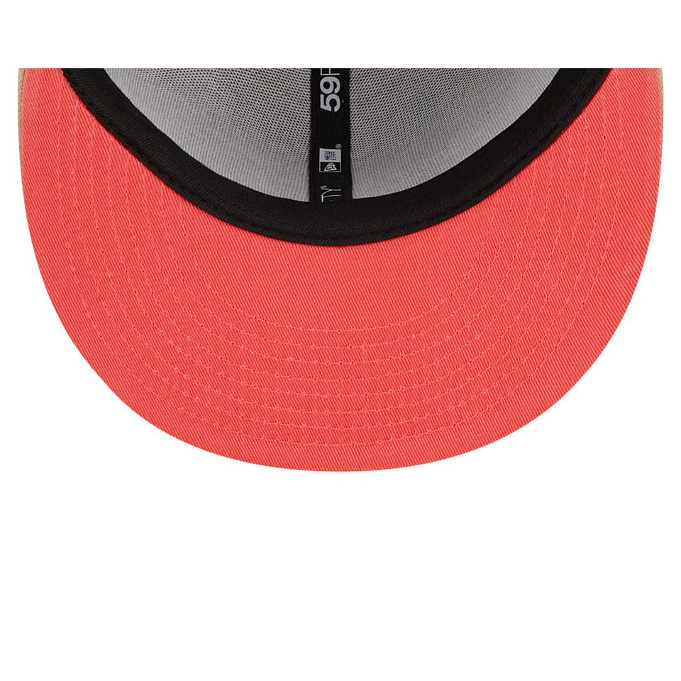 59FIFTY NBA Team Neon ロサンゼルス・レイカーズ ベージュ