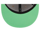 59FIFTY NBA Team Neon ボストン・セルティックス ベージュ グリーンアンダーバイザー - 13512116-700 | NEW ERA ニューエラ公式オンラインストア