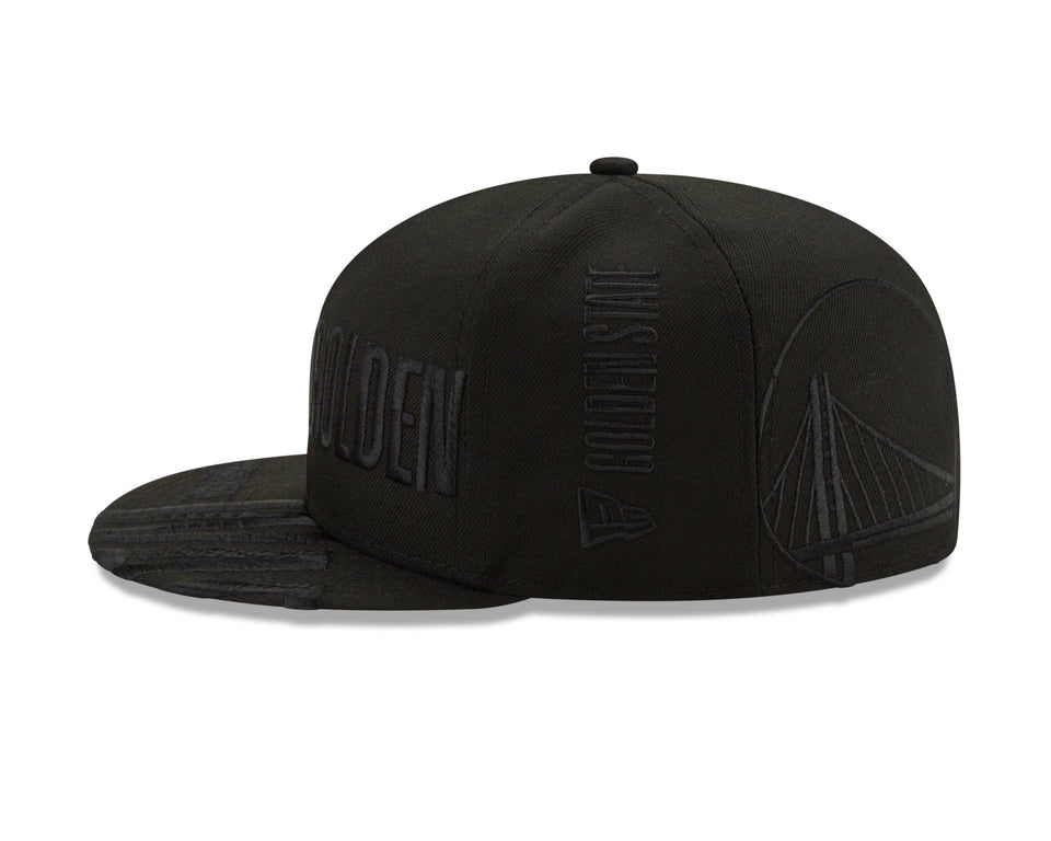 59FIFTY NBA TIP OFF ゴールデンステイト・ウォリアーズ ブラックオンブラック - 12141745-700 | NEW ERA ニューエラ公式オンラインストア