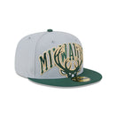 59FIFTY NBA Tip Off 2023 ミルウォーキー・バックス グレー - 13772497-700 | NEW ERA ニューエラ公式オンラインストア