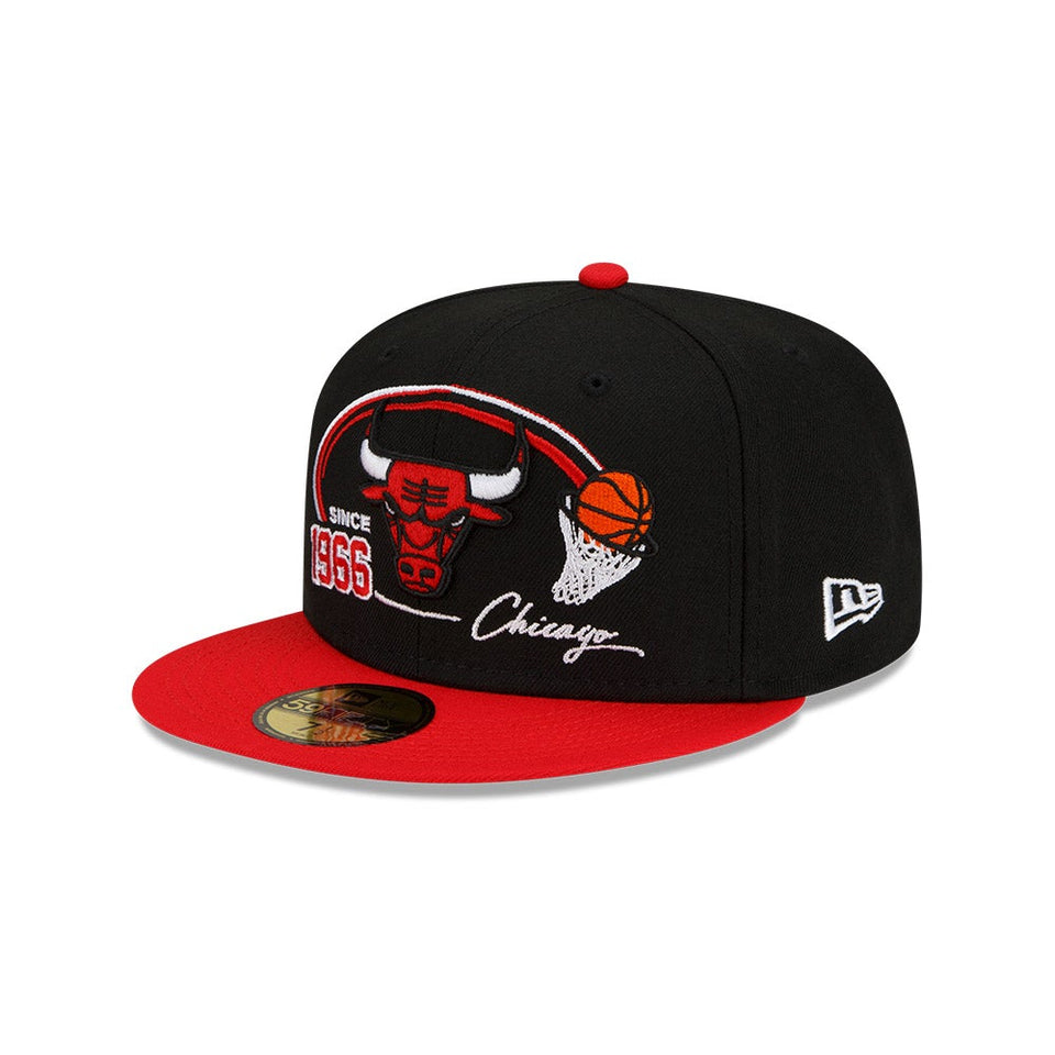 59FIFTY NBA Two-Tone Hoops シカゴ・ブルズ | ニューエラオンラインストア