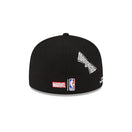 59FIFTY NBA x Marvel ダラス・マーベリックス キャプテン・マーベル ブラック ネイビーアンダーバイザー - 13549254-700 | NEW ERA ニューエラ公式オンラインストア