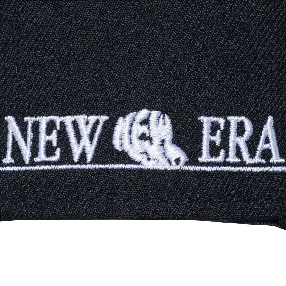 59FIFTY NEW ERA 100th Anniversary オールドロゴ 100周年ロゴ ブラック × スノーホワイト - 12572963-700 | NEW ERA ニューエラ公式オンラインストア