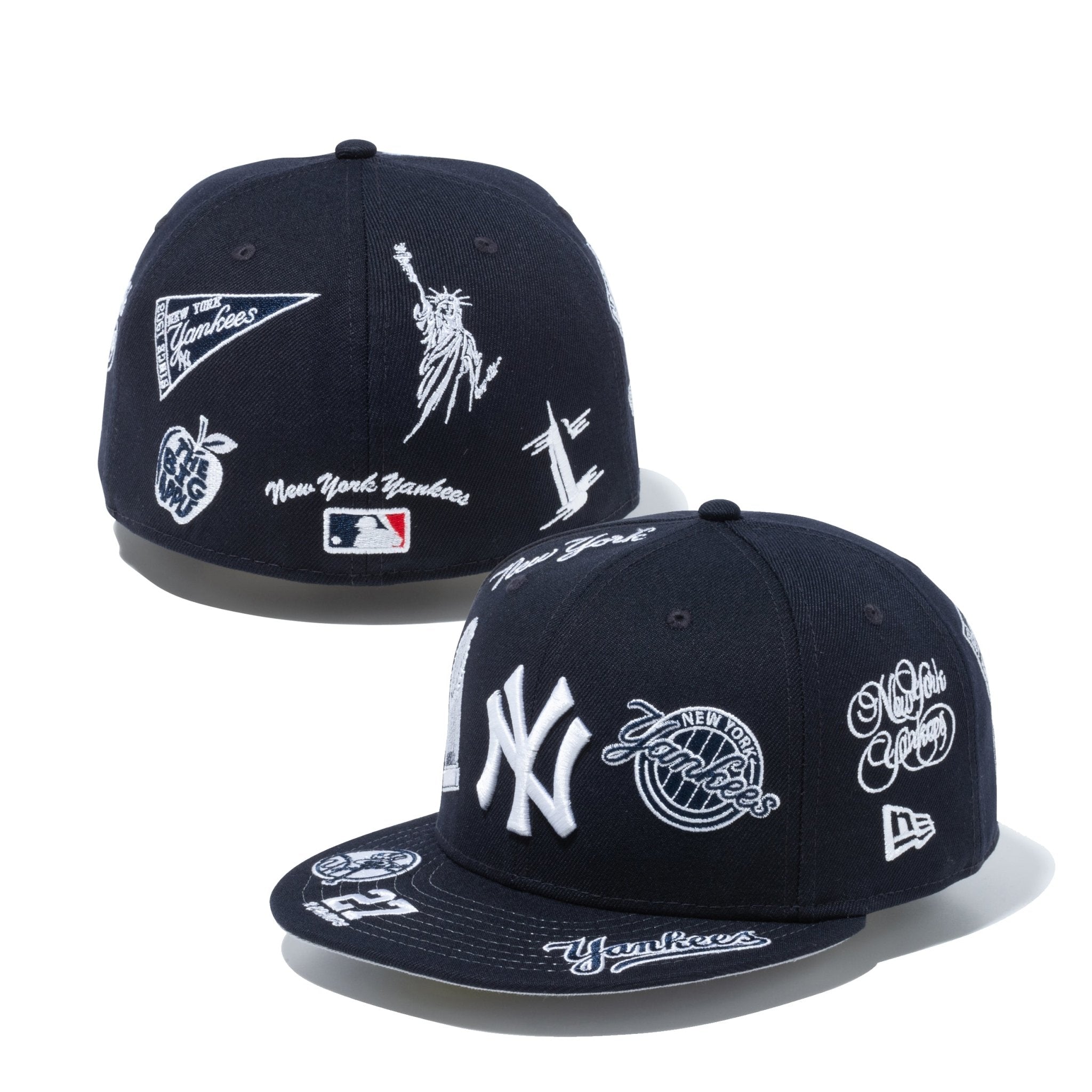 希少　new era ヤンキース　ハート　ユニセックス　NY キャップ　帽子