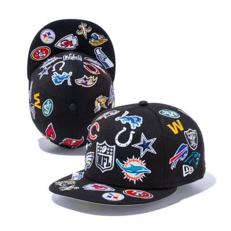 NEWERA NFL ALL LOGO キャップ　2個セット 59fifty-nfl-all-logos-100th-