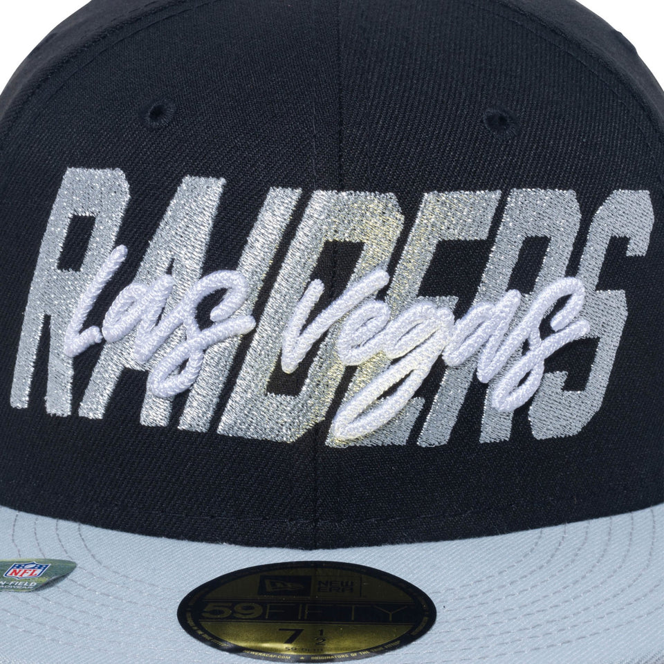 59FIFTY NFL DRAFT 2022 ラスベガス・レイダース - 13083973-700 | NEW ERA ニューエラ公式オンラインストア