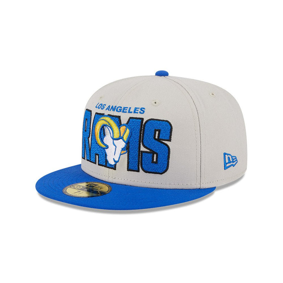 59FIFTY NFL Draft 2023 ロサンゼルス・ラムズ ストーン グレーアンダーバイザー - 13534703-700 | NEW ERA ニューエラ公式オンラインストア