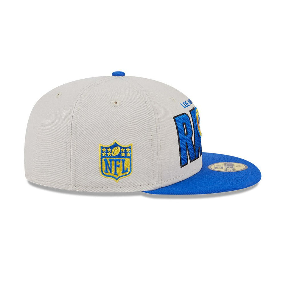 59FIFTY NFL Draft 2023 ロサンゼルス・ラムズ ストーン グレーアンダーバイザー - 13534703-700 | NEW ERA ニューエラ公式オンラインストア