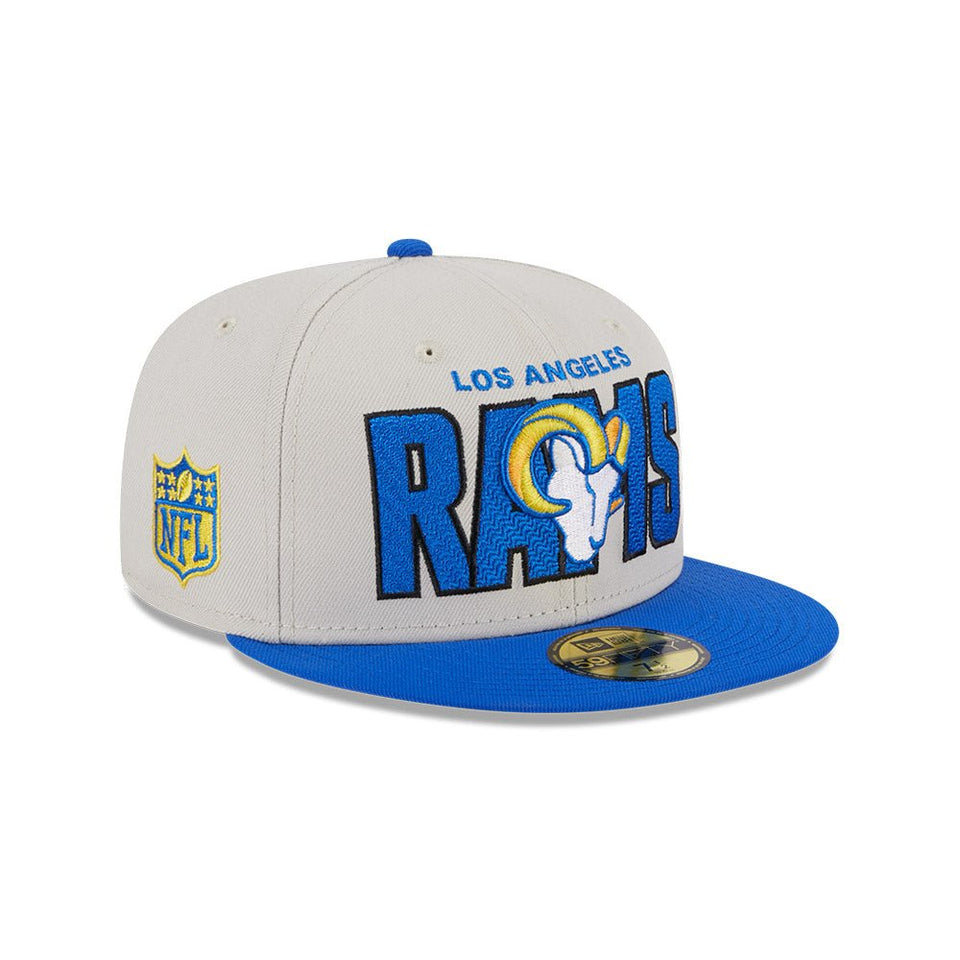 59FIFTY NFL Draft 2023 ロサンゼルス・ラムズ ストーン グレーアンダーバイザー - 13534703-700 | NEW ERA ニューエラ公式オンラインストア