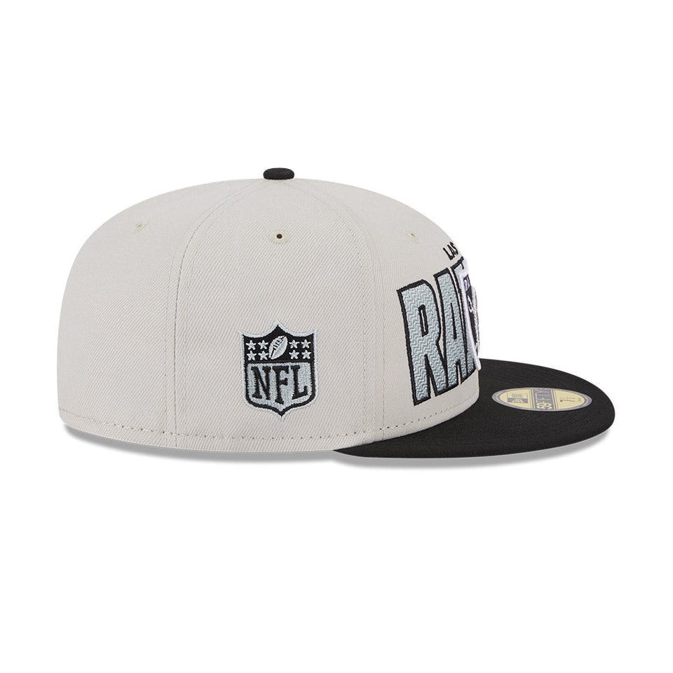 59FIFTY NFL Draft 2023 ラスベガス・レイダース ストーン グレーアンダーバイザー - 13534704-700 | NEW ERA ニューエラ公式オンラインストア