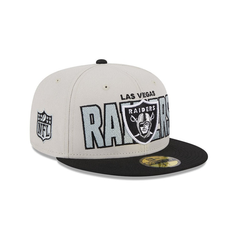 59FIFTY NFL Draft 2023 ラスベガス・レイダース ストーン グレーアンダーバイザー - 13534704-700 | NEW ERA ニューエラ公式オンラインストア