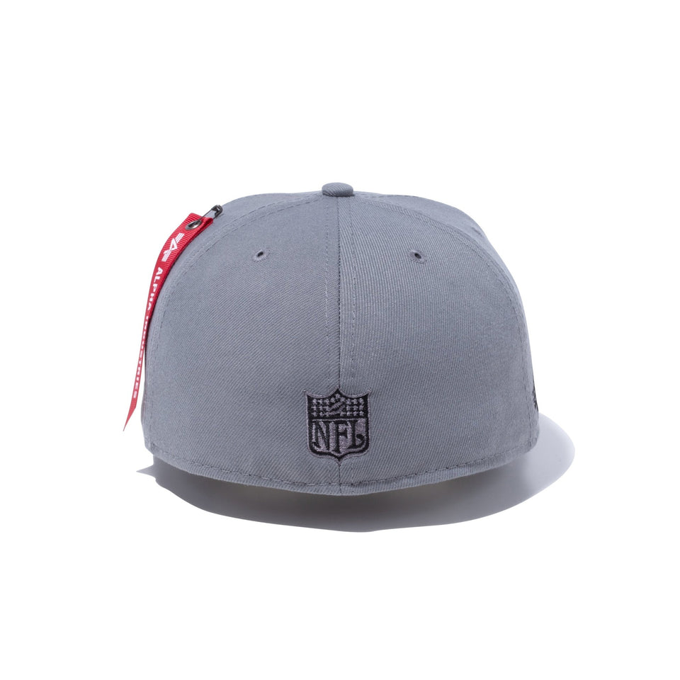 59FIFTY NFL x Alpha Industries ダラス・カウボーイズ グレー - 13276117-700 | NEW ERA ニューエラ公式オンラインストア