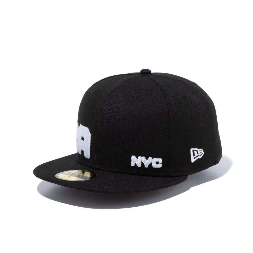 59FIFTY NYC チャンキーロゴ NEW ERA ブラック - 13073357-700 | NEW ERA ニューエラ公式オンラインストア