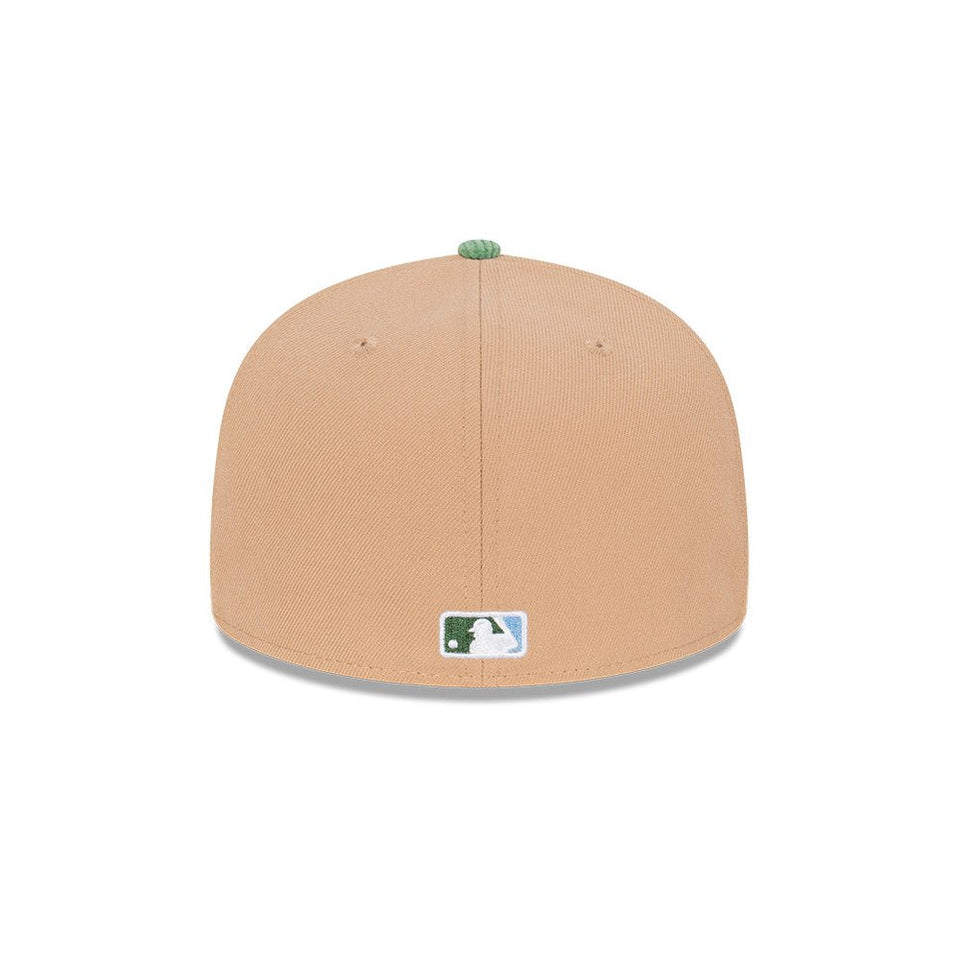 59FIFTY Oasis Corduroy ピッツバーグ・パイレーツ ベージュ グリーンコーデュロイバイザー - 13821975-700 | NEW ERA ニューエラ公式オンラインストア