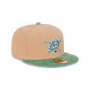 59FIFTY Oasis Corduroy ピッツバーグ・パイレーツ ベージュ グリーンコーデュロイバイザー - 13821975-700 | NEW ERA ニューエラ公式オンラインストア