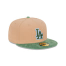 59FIFTY Oasis Corduroy ロサンゼルス・ドジャース ベージュ グリーンコーデュロイバイザー - 13821977-700 | NEW ERA ニューエラ公式オンラインストア