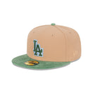 59FIFTY Oasis Corduroy ロサンゼルス・ドジャース ベージュ グリーンコーデュロイバイザー - 13821977-700 | NEW ERA ニューエラ公式オンラインストア