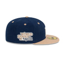 59FIFTY Ocean Khaki ロサンゼルス・ドジャース クーパーズタウン ネイビー × カーキ グレーアンダーバイザー - 13577647-700 | NEW ERA ニューエラ公式オンラインストア