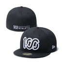 59FIFTY ONEHUNDRED ATHLETIC 100 ロゴ ブラック × ホワイト - 70593593-700 | NEW ERA ニューエラ公式オンラインストア