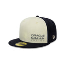 59FIFTY Oracle Red Bull Racing クロームホワイト / ネイビー - 14173709-700 | NEW ERA ニューエラ公式オンラインストア
