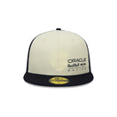 59FIFTY Oracle Red Bull Racing クロームホワイト / ネイビー - 14173709-700 | NEW ERA ニューエラ公式オンラインストア
