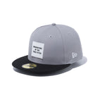 59FIFTY Originators Of The True Fitted ラバーパッチ グレー/ブラック - 12742746-700 | NEW ERA ニューエラ公式オンラインストア