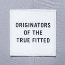 59FIFTY Originators Of The True Fitted ラバーパッチ グレー/ブラック - 12742746-700 | NEW ERA ニューエラ公式オンラインストア