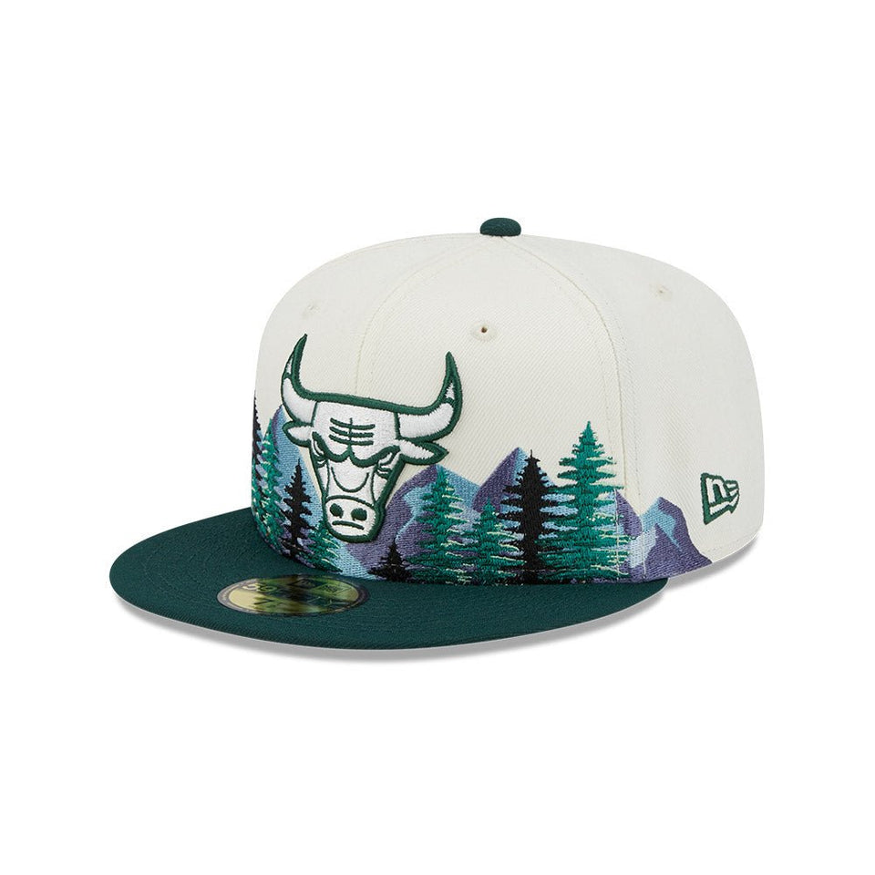 59FIFTY Outdoor シカゴ・ブルズ クロームホワイト