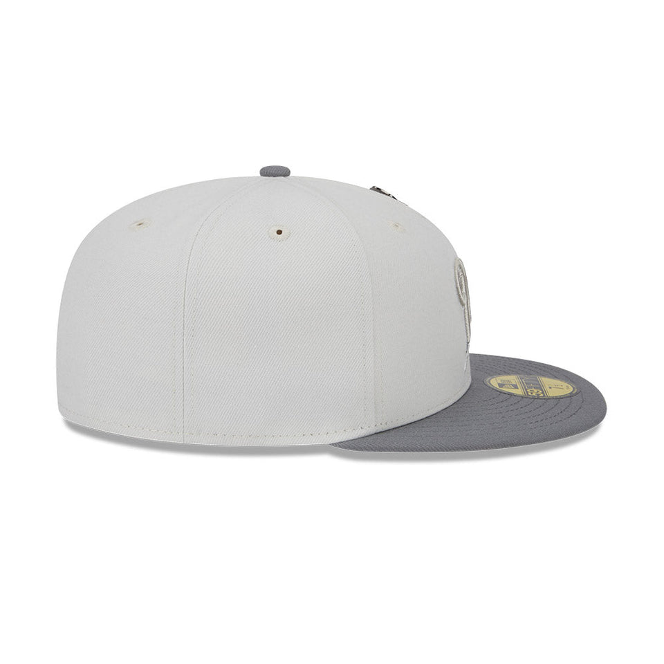 59FIFTY Outer Space クーパーズタウン ミルウォーキー・ブリュワーズ ライトグレー グレーアンダーバイザー - 13552501-700 | NEW ERA ニューエラ公式オンラインストア