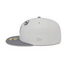 59FIFTY Outer Space クーパーズタウン ミルウォーキー・ブリュワーズ ライトグレー グレーアンダーバイザー - 13552501-700 | NEW ERA ニューエラ公式オンラインストア