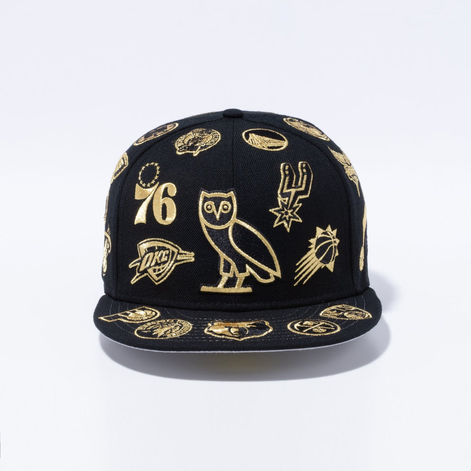 59FIFTY OVO NBA オールオーバー ブラック - 13492719-700 | NEW ERA ニューエラ公式オンラインストア