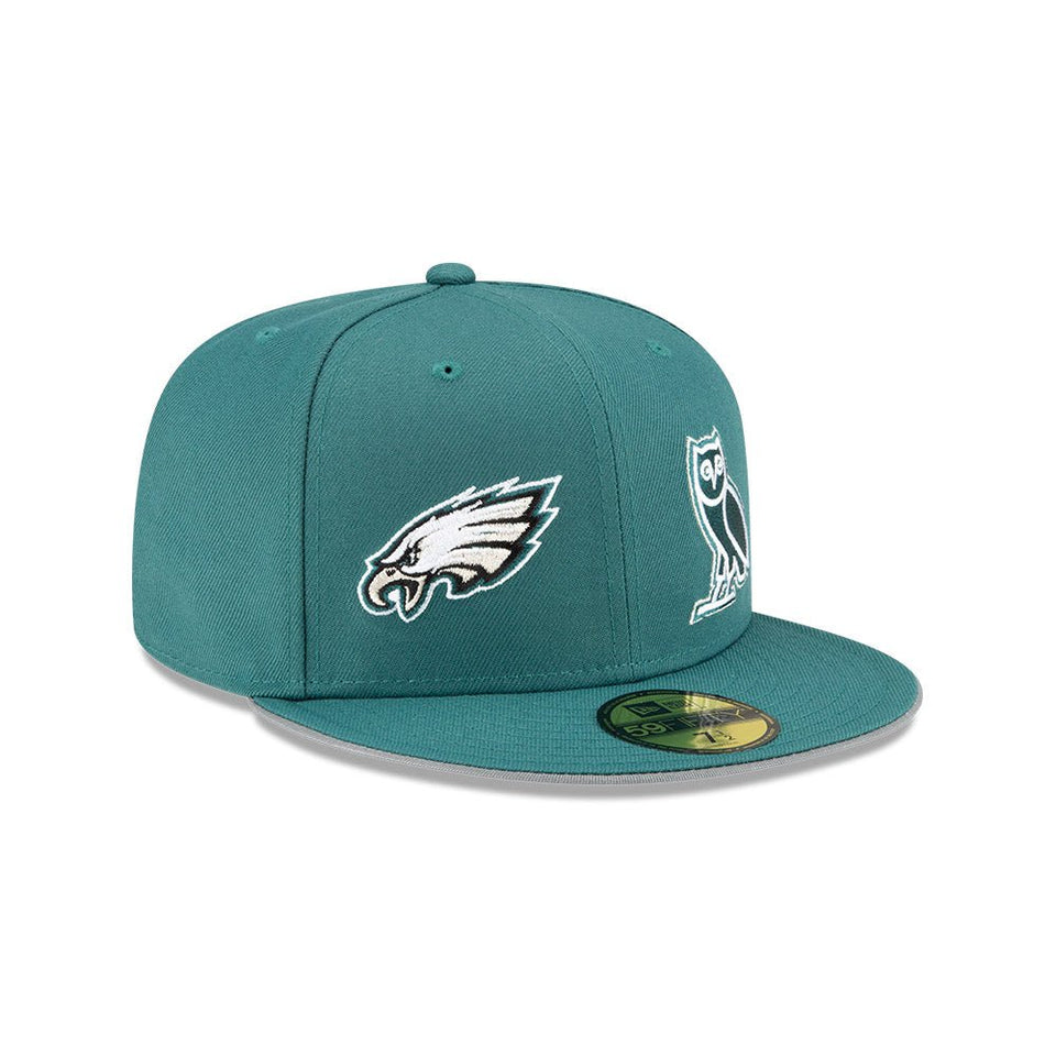 59FIFTY OVO × NFL フィラデルフィア・イーグルス エメラルドグリーン - 14164994-700 | NEW ERA ニューエラ公式オンラインストア