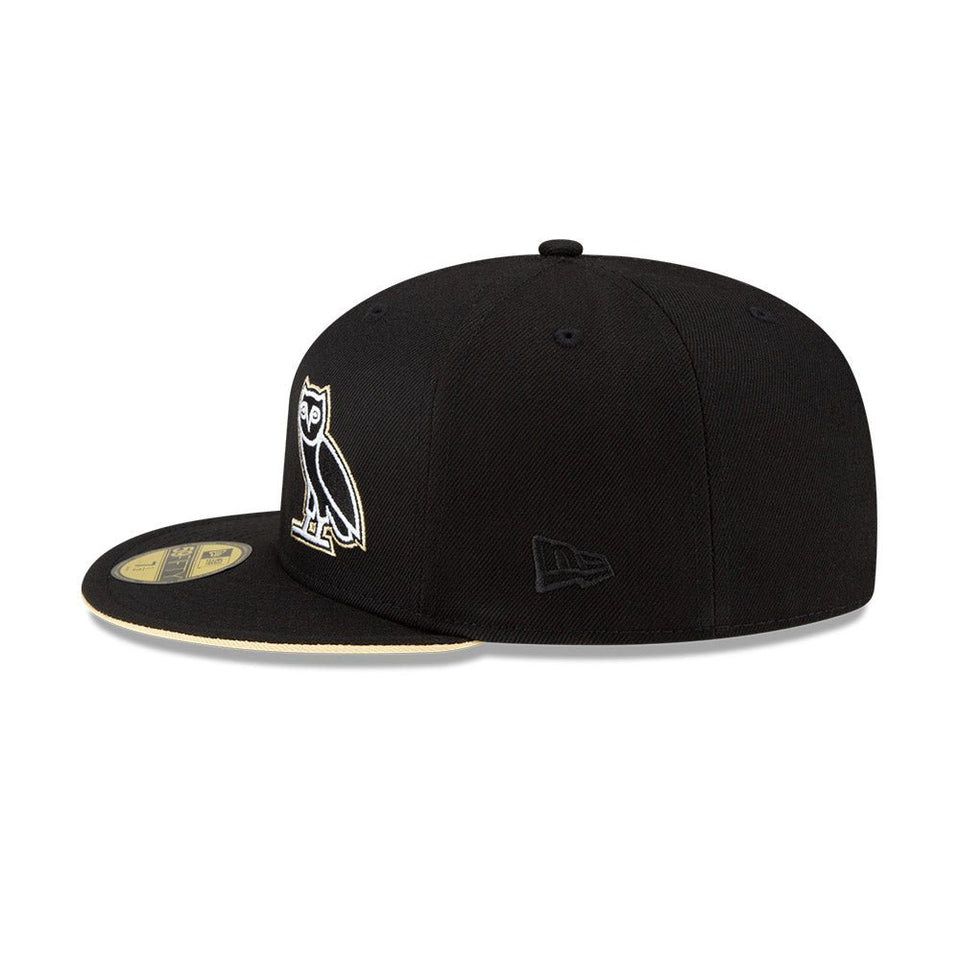 59FIFTY OVO × NFL ニューオーリンズ・セインツ ブラック - 14164995-700 | NEW ERA ニューエラ公式オンラインストア