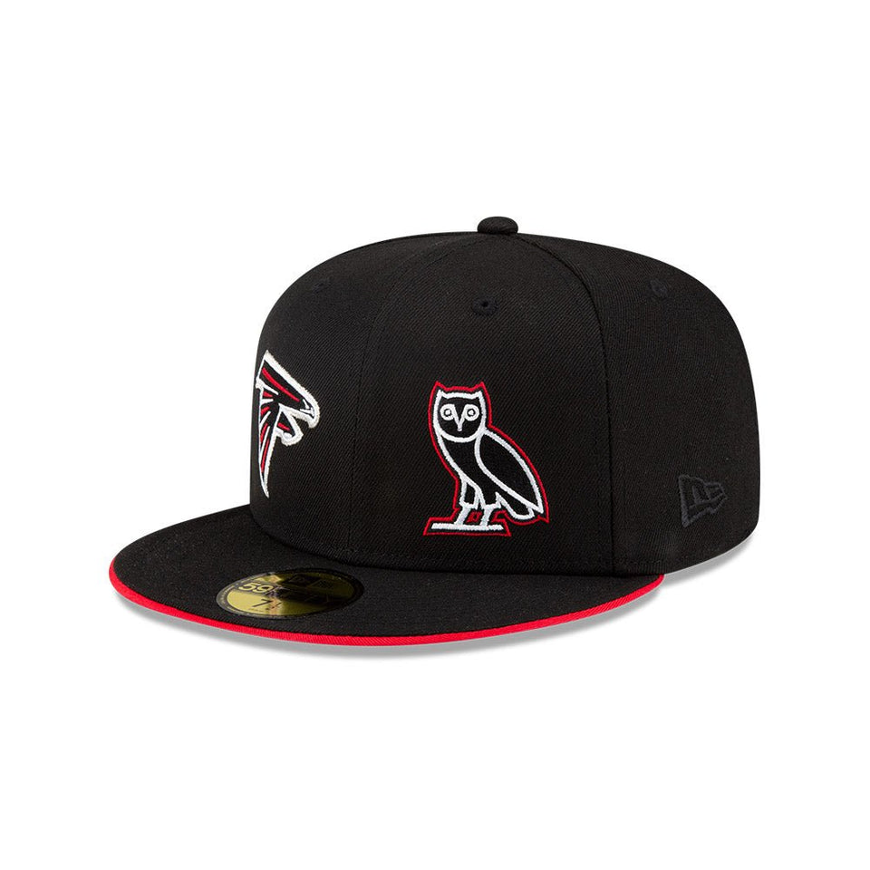 59FIFTY OVO × NFL アトランタ・ファルコンズ ブラック - 14164996-700 | NEW ERA ニューエラ公式オンラインストア