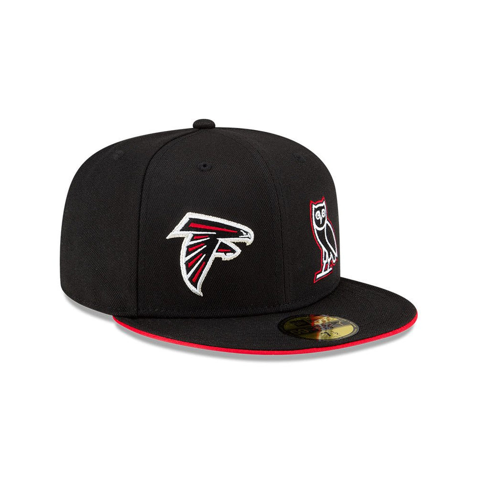 59FIFTY OVO × NFL アトランタ・ファルコンズ ブラック - 14164996-700 | NEW ERA ニューエラ公式オンラインストア