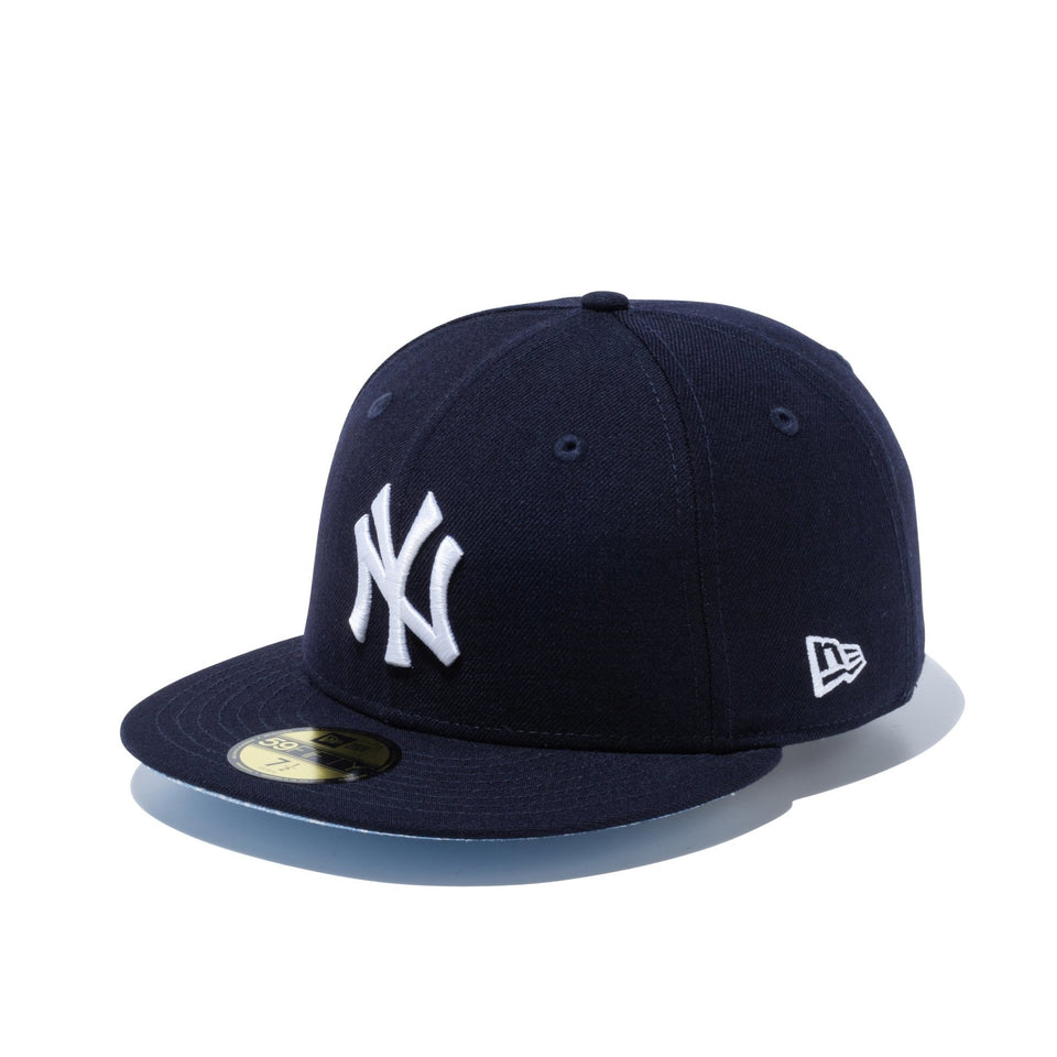 59FIFTY Paisley Under Visor ニューヨーク・ヤンキース ネイビー ブルーアンダーバイザー - 12740334-700 | NEW ERA ニューエラ公式オンラインストア