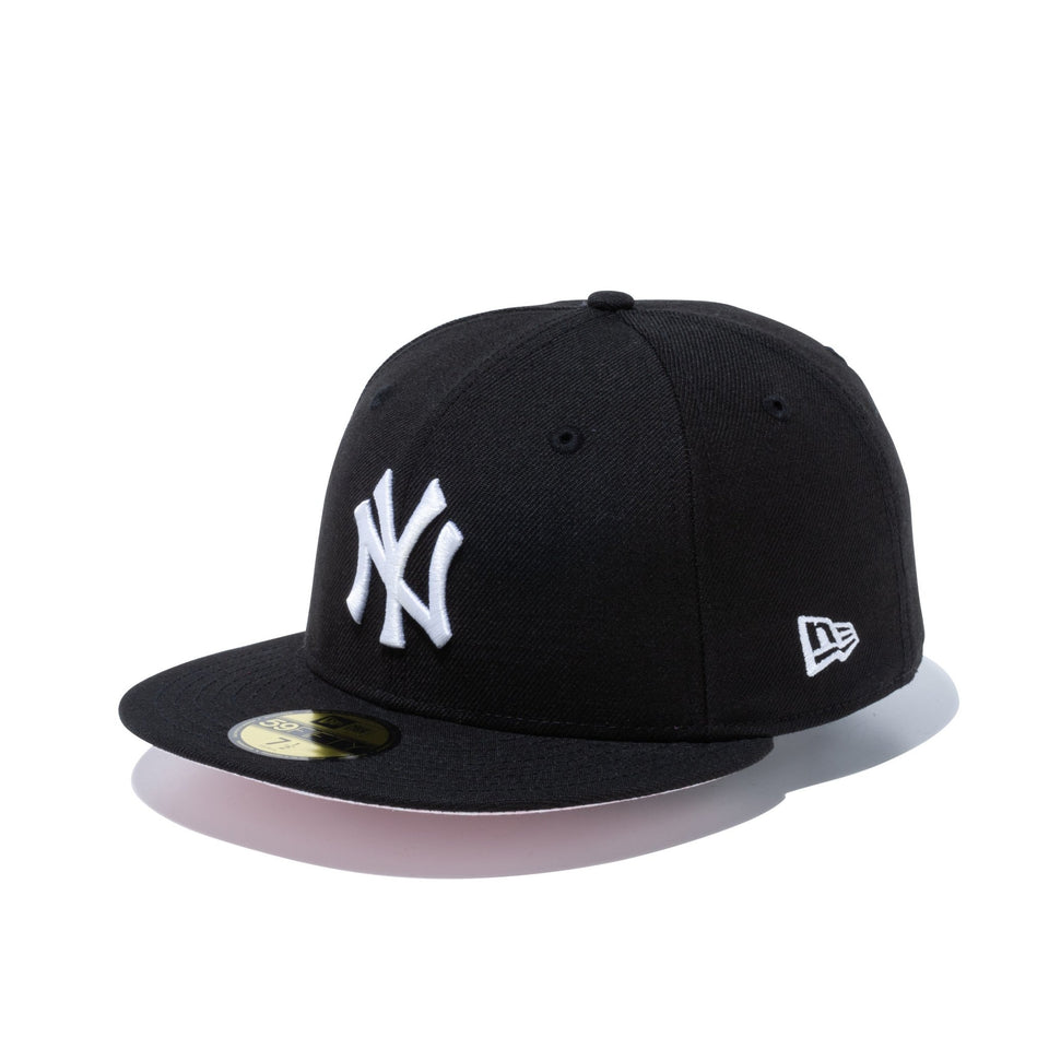 59FIFTY Paisley Under Visor ニューヨーク・ヤンキース ブラック ピンクアンダーバイザー - 12740335-700 | NEW ERA ニューエラ公式オンラインストア