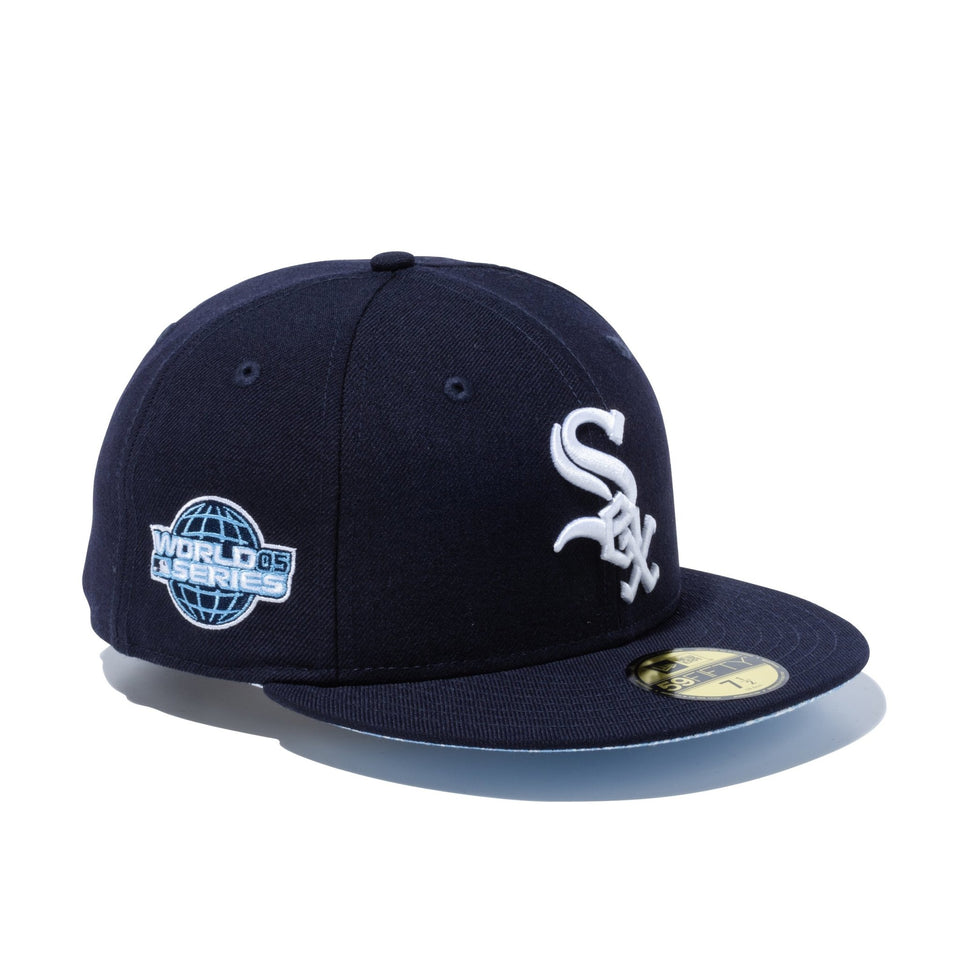 59FIFTY Paisley Under Visor シカゴ・ホワイトソックス ネイビー ...