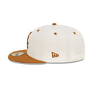 59FIFTY Peanut Butter シカゴ・ホワイトソックス クロームホワイト キャメルバイザー - 13366487-700 | NEW ERA ニューエラ公式オンラインストア