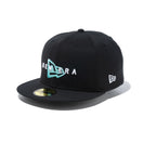 59FIFTY Performance Cap パフォーマンスキャップ ブラック × スノーホワイト/シーグラス【Performance Apparel】 - 13516098-700 | NEW ERA ニューエラ公式オンラインストア